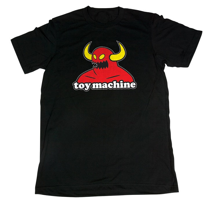 T-shirt Monstre Toy Machine - Noir
