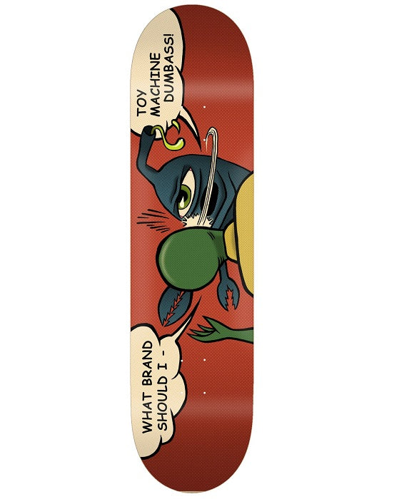 Toy Machine Slap Skateboard Deck - 8.25"
