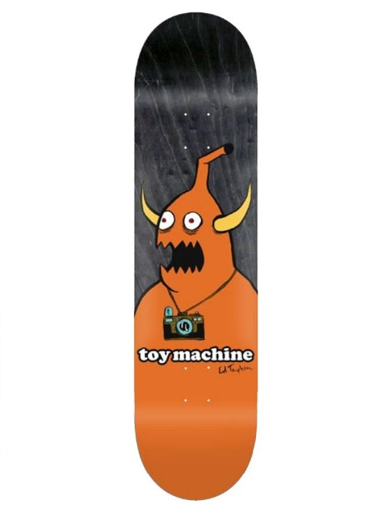 Toy Machine Templeton Camera Monster Skateboard Deck - 8.5"