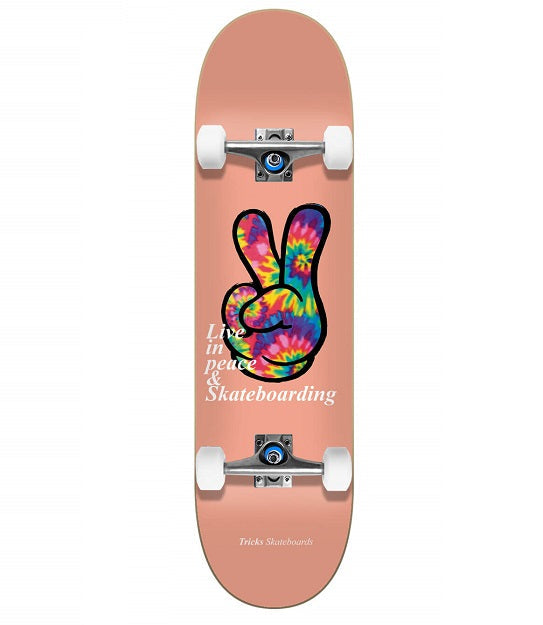 Tricks Peace Skateboard - 7.75"