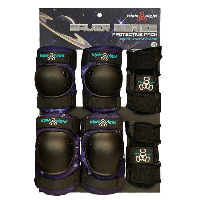Triple 8 Saver Series Galaxy Junior Triple Pad Set – Slick's Skate Store