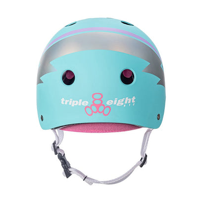 Triple 8 Sweatsaver Helmet - Teal Hologram