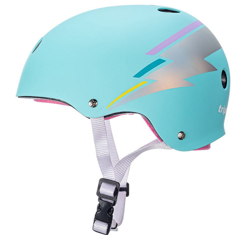Triple 8 Sweatsaver Helmet - Teal Hologram
