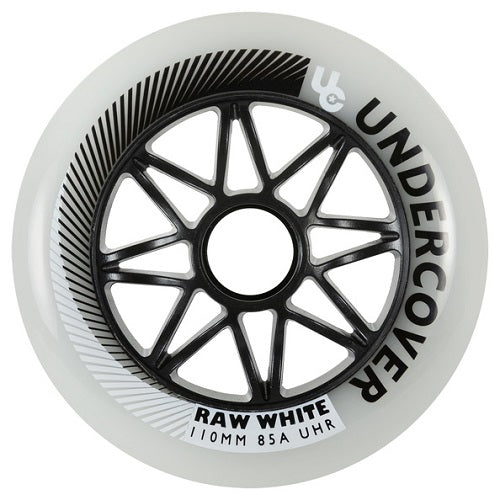 Undercover Raw White Roues Bullet Rayon 110mm 85a - Lot de 6