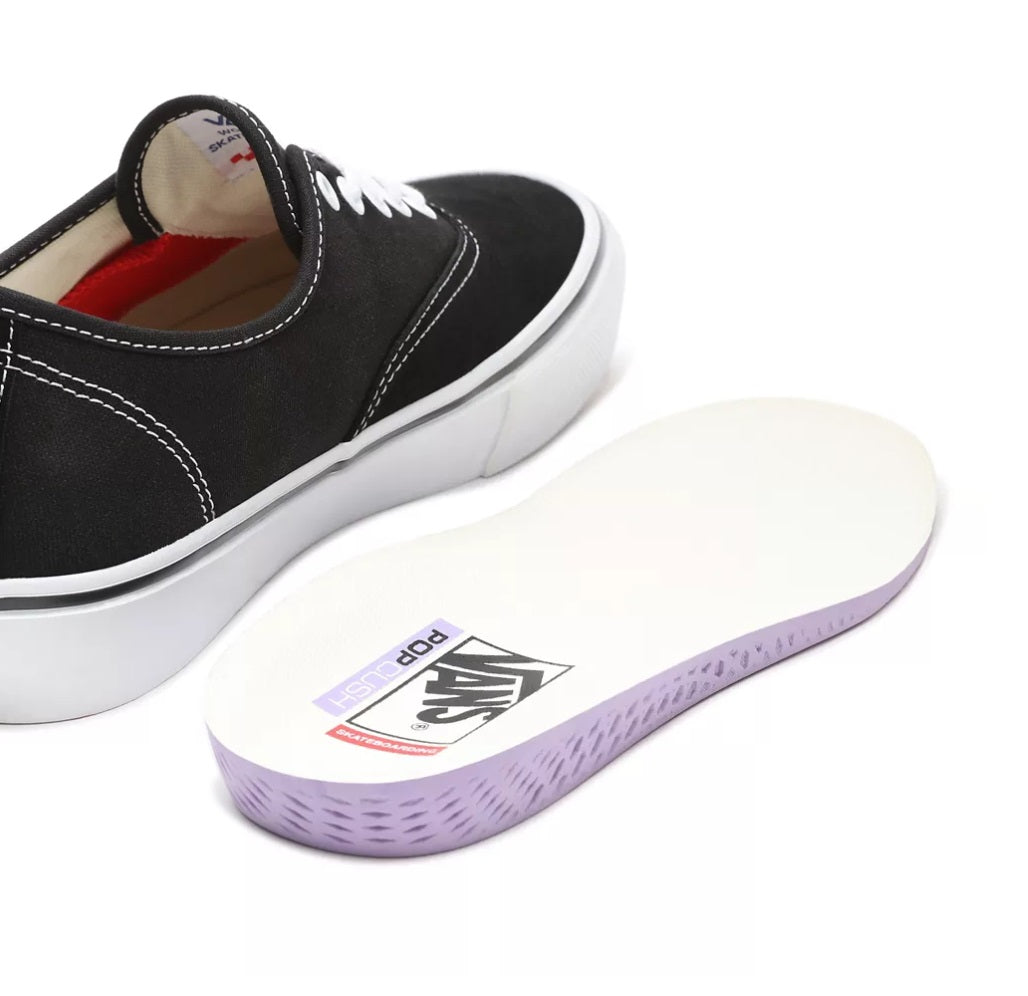 Chaussures Vans Skate Authentic - Noir/Blanc