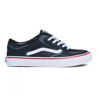 Vans Skate Rowley Shoes - Black/White/Red