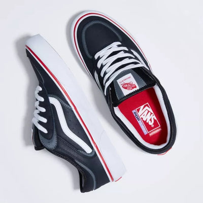 Vans Skate Rowley Shoes - Black/White/Red