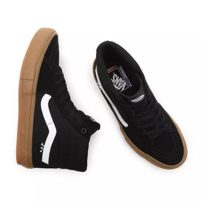 Vans Skate SK8-Hi Shoes - Black/Gum