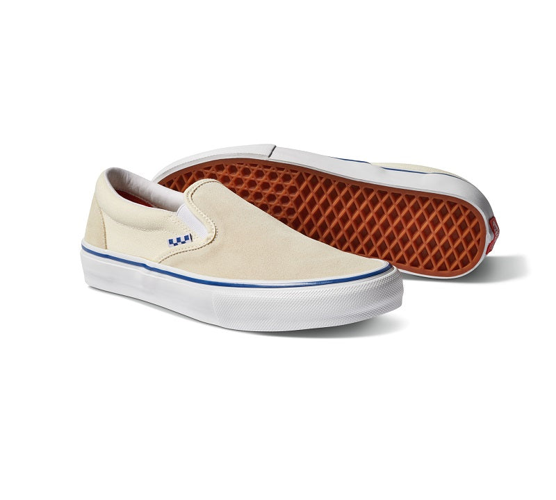 Vans Skate Slip On Shoes - Off White