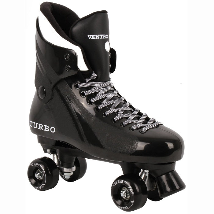 Ventro Pro Turbo Quad Roller Skates - Black Ventro Wheels