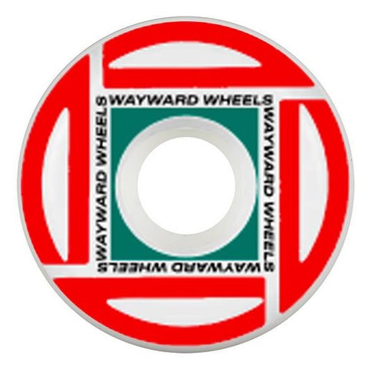 Wayward Waypoint Red Wheels - 51mm 83b