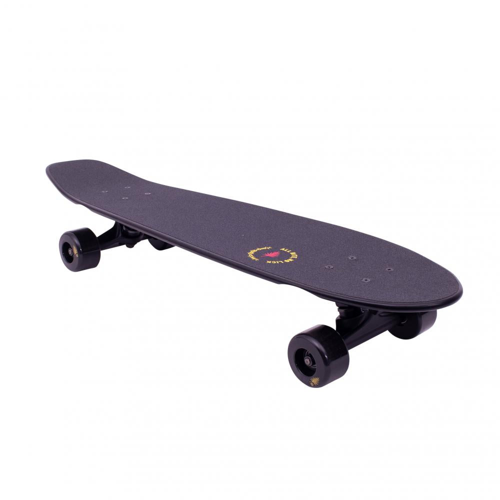 Z-Flex Aragon Cheetah Black Cruiser Skateboard - 29"